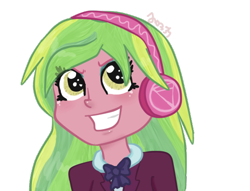 Size: 510x390 | Tagged: safe, artist:apple-jazzy, lemon zest, equestria girls, friendship games, portrait, solo