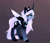 Size: 1705x1481 | Tagged: safe, artist:magnaluna, derpibooru import, princess luna, alicorn, pony, abstract background, alternate design, alternate hairstyle, alternate universe, ear fluff, female, hoof fluff, lidded eyes, mare, solo, zefiros codex