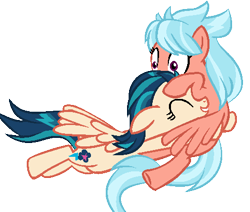 Size: 481x407 | Tagged: safe, artist:berrypunchrules, frosty orange, indigo zap, equestria girls, equestria girls ponified, frostyzap, ponified, shipping, simple background, transparent background