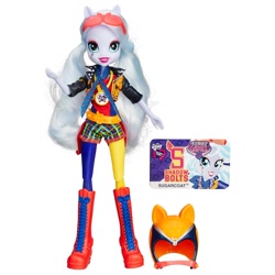 Size: 880x880 | Tagged: safe, sugarcoat, equestria girls, friendship games, doll, equestria girls logo, merchandise, outfit, sporty style