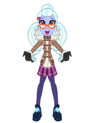 Size: 1024x1334 | Tagged: safe, artist:remcmaximus, sugarcoat, equestria girls, friendship games, :d, solo, sugarcute, winter outfit