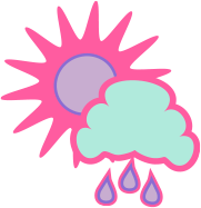 Size: 181x187 | Tagged: safe, sunny flare, equestria girls, friendship games, cloud, cutie mark, no pony, rain, simple background, sun, transparent background