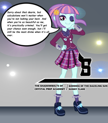 Size: 4800x5500 | Tagged: safe, artist:remcmaximus, sunny flare, equestria girls, friendship games, absurd resolution, alias, solo