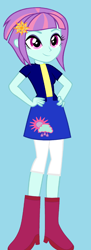 Size: 1312x3616 | Tagged: safe, artist:ppgmlpkndpokemongirl, sunny flare, equestria girls, clothes, female