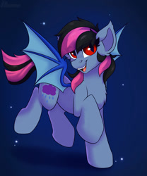 Size: 1250x1500 | Tagged: safe, artist:shadowreindeer, derpibooru import, oc, bat pony, commission, happy, your character here