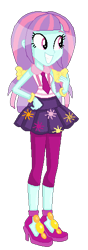 Size: 193x547 | Tagged: safe, artist:elita-loonka, sunny flare, equestria girls, friendship games, alternate universe, solo