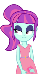 Size: 600x848 | Tagged: safe, artist:slowlydazzle, sunny flare, equestria girls, friendship games, alternate universe, solo