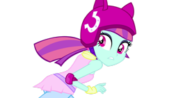 Size: 1024x576 | Tagged: safe, artist:slowlydazzle, sunny flare, equestria girls, friendship games, alternate universe, solo