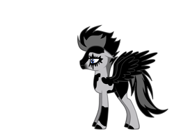 Size: 3320x2600 | Tagged: safe, oc, pegasus, pony, pony creator, black veil brides, emo, goth, high res, ponified