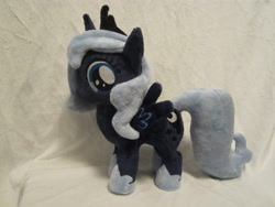 Size: 4000x3000 | Tagged: safe, artist:little-broy-peep, princess luna, filly, irl, photo, plushie, solo