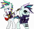 Size: 7095x6039 | Tagged: safe, artist:jhayarr23, derpibooru import, coloratura, rarity, pony, unicorn, it isn't the mane thing about you, absurd resolution, alternate costumes, alternate hairstyle, bipedal, clothes, countess coloratura, electric guitar, guitar, open mouth, punk, rarararara, raripunk, simple background, transparent background