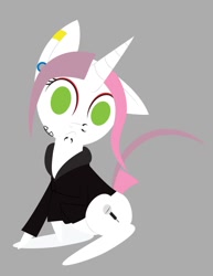 Size: 850x1100 | Tagged: safe, artist:daisyhead, sweetie belle, alternate hairstyle, older, piercing, punk, vector