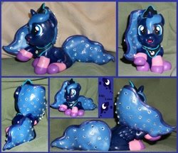 Size: 5352x4632 | Tagged: safe, artist:madponyscientist, princess luna, absurd resolution, clothes, filly, irl, photo, sculpture, socks, solo