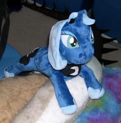 Size: 800x817 | Tagged: safe, artist:bladespark, princess luna, beanie (plushie), irl, photo, plushie, solo