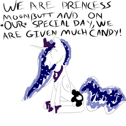 Size: 1000x1000 | Tagged: safe, princess luna, alicorn, pony, eyes closed, simple background, sitting, solo