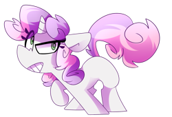 Size: 1280x869 | Tagged: safe, artist:nekosnicker, derpibooru import, sweetie belle, pony, unicorn, grin, smiling, solo