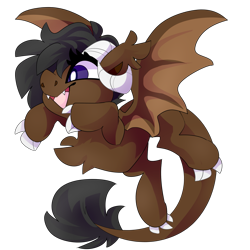 Size: 2399x2400 | Tagged: safe, artist:nekosnicker, derpibooru import, oc, oc:onyx quill, dracony, hybrid, kirin, claws, simple background, transparent background, wings