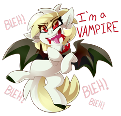 Size: 1280x1218 | Tagged: safe, artist:nekosnicker, derpibooru import, oc, bat pony, pony, undead, vampire, vampony, bat pony oc, cute, fangs, simple background, solo, transparent background