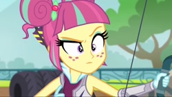 Size: 1136x640 | Tagged: safe, screencap, sour sweet, equestria girls, friendship games, solo