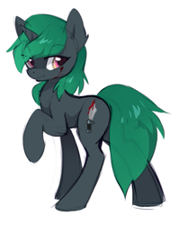 Size: 453x541 | Tagged: safe, artist:hioshiru, derpibooru import, oc, oc only, oc:moonlight, pony, unicorn, female, mare, solo