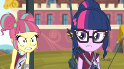 Size: 1229x685 | Tagged: safe, screencap, sci-twi, sour sweet, twilight sparkle, equestria girls, friendship games, angry, sour rage