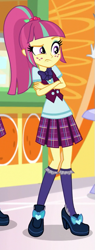 Size: 253x668 | Tagged: safe, screencap, sour sweet, dance magic, equestria girls, spoiler:eqg specials, clothes, cropped, crossed arms, crystal prep academy uniform, school uniform, solo