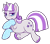 Size: 767x676 | Tagged: safe, artist:lulubell, derpibooru import, twilight velvet, pony, unicorn, bedroom eyes, chest fluff, clothes, eyeshadow, female, lidded eyes, looking at you, makeup, mare, simple background, smiling, socks, solo, transparent background, unshorn fetlocks