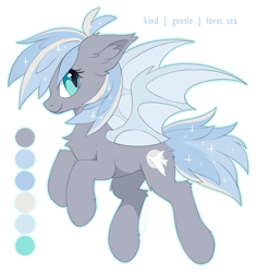 Size: 851x900 | Tagged: safe, artist:hioshiru, derpibooru import, oc, oc only, bat pony, pony, chest fluff, cute, cute little fangs, ear fluff, fangs, female, happy, looking back, mare, simple background, smiling, solo, spread wings, white background, wings