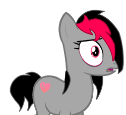 Size: 990x900 | Tagged: safe, artist:lazerblues, derpibooru import, oc, oc only, oc:miss eri, earth pony, pony, emo, female, mare, solo