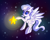 Size: 1548x1228 | Tagged: safe, artist:brok-enwings, derpibooru import, oc, oc only, oc:starstorm slumber, pony, female, sky, solo, stars, tangible heavenly object