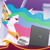 Size: 476x472 | Tagged: safe, artist:parallaxmlp, princess celestia, alicorn, pony, laptop computer, solo, trollestia