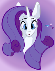 Size: 1344x1728 | Tagged: safe, artist:greyscaleart, derpibooru import, rarity, pony, unicorn, bust, portrait, solo