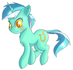Size: 1370x1304 | Tagged: safe, artist:brok-enwings, derpibooru import, lyra heartstrings, pony, unicorn, blushing, chest fluff, female, mare, simple background, smiling, solo, transparent background