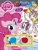 Size: 384x500 | Tagged: safe, fluttershy, pinkie pie, princess celestia, rarity, spike, twilight sparkle, alicorn, dragon, earth pony, pegasus, pony, unicorn, 3d, 3d color me, 3d glasses, book, cover, crayon, cupcake, merchandise, official, special face, twiface, when you see it