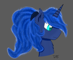 Size: 1280x1067 | Tagged: safe, artist:tlmoonguardian, derpibooru import, princess luna, alicorn, pony, ponytail, shiny