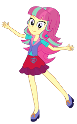 Size: 467x750 | Tagged: safe, artist:amante56, sour sweet, equestria girls, friendship games, solo