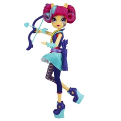 Size: 1500x1500 | Tagged: safe, sour sweet, equestria girls, friendship games, arrow, bow (weapon), bow and arrow, crystal prep academy, crystal prep shadowbolts, solo, weapon