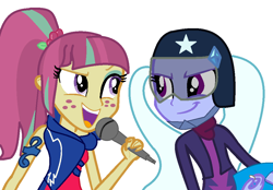 Size: 1012x704 | Tagged: safe, artist:sabela-cortes-yuno, sour sweet, sugarcoat, equestria girls, friendship games, rainbow rocks, female, lesbian, shipping, sugarsweet