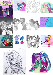 Size: 1400x2000 | Tagged: safe, artist:bubblestormx, artist:conikiblasu-fan, artist:costly, artist:jokerpony, artist:misochikin, artist:rinsankajugin, artist:rivalcat, artist:slackerburst, artist:tokiball12345, artist:vvw84, artist:xxxsketchbookxxx, adagio dazzle, applejack, aria blaze, discord, fluttershy, pinkie pie, princess celestia, princess luna, rainbow dash, rarity, sonata dusk, sunset shimmer, trixie, twilight sparkle, zecora, zebra, equestria girls, alternate hairstyle, arisona, duskcord, female, lesbian, male, moonlight sonata, pinata (ship), shipping, sonagio, sonapplejack, sonarity, sonatadash, sonatashy, sonatia, straight, sunata, trixiedusk, twilight dusk, twinata, zecoranata