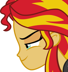 Size: 1895x2000 | Tagged: safe, artist:secret-asian-man, sunset shimmer, equestria girls, equestria girls (movie), simple background, solo, transparent background, vector