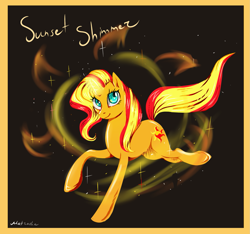 Size: 1647x1541 | Tagged: dead source, safe, artist:matrosha123, sunset shimmer, pony, unicorn, solo