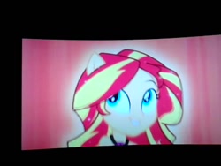 Size: 640x480 | Tagged: safe, sunset shimmer, equestria girls, rainbow rocks, clothes, female, ponied up, solo, two toned hair