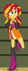 Size: 192x474 | Tagged: safe, screencap, sunset shimmer, equestria girls, rainbow rocks, cropped, solo