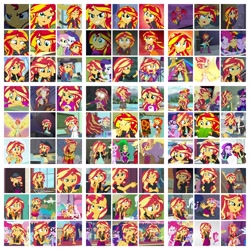 Size: 3264x3264 | Tagged: safe, screencap, applejack, fili-second, flash sentry, fluttershy, golden hazel, mane-iac, mistress marevelous, pinkie pie, princess celestia, rainbow dash, rarity, sandalwood, sci-twi, starlight glimmer, sunset satan, sunset shimmer, trixie, twilight sparkle, twilight sparkle (alicorn), alicorn, pony, all the world's off stage, all the world's off stage: twilight sparkle, dance magic, driving miss shimmer, driving miss shimmer: fluttershy, epic fails (equestria girls), eqg summertime shorts, equestria girls, equestria girls (movie), equestria girls series, forgotten friendship, friendship games, friendship through the ages, good vibes, legend of everfree, mirror magic, monday blues, movie magic, my past is not today, opening night, opening night: sunset shimmer, pet project, rainbow rocks, rollercoaster of friendship, super squad goals, text support, text support: sunset shimmer, the art of friendship, the science of magic, spoiler:eqg specials, collage, cowboy hat, cropped, daydream shimmer, geode of empathy, geode of sugar bombs, geode of telekinesis, guitar, hat, hug, it's not about the parakeet, magical geodes, male, power ponies, scitwilicorn