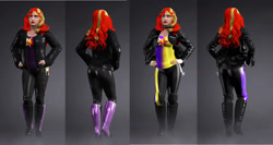 Size: 1733x919 | Tagged: safe, artist:lordryuattempt4, sunset shimmer, human, equestria girls, wwe, wwe 2k17