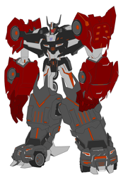 Size: 3512x5040 | Tagged: safe, lord tirek, absurd resolution, combiner, decepticon, menasor, roboticization, simple background, solo, transformers, transformers robots in disguise (2015), white background