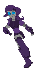 Size: 1744x3312 | Tagged: safe, artist:brandon-vortex, rarity, robot, equestria girls, raribot, roboticization