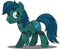 Size: 2367x1953 | Tagged: safe, artist:tsabak, oc, oc:poison trail, pony, robot, robot pony, roboticization, simple background, solo, species swap, transparent background, vector