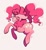 Size: 3177x3461 | Tagged: safe, artist:clockworkquartet, derpibooru import, pinkie pie, earth pony, pony, female, looking at you, mare, one eye closed, simple background, smiling, solo, tan background