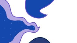 Size: 1920x1080 | Tagged: safe, artist:charleston-and-itchy, princess luna, alicorn, pony, hair, meme, perspective, pov, simple background, template, transparent background, vector